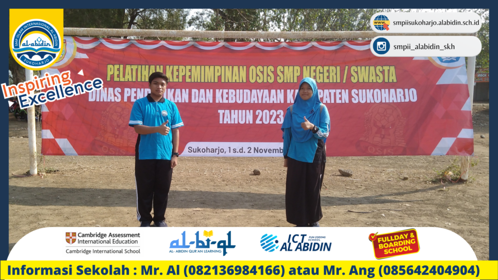 Pelatihan Kepemimpinan OSIS SMP kabupaten Sukoharjo